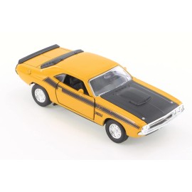 Welly 1970 DODGE CHALLENGER TRANS-AM HARDTOP ORANGE 4.5" DIECAST CAR WELLY 43663D