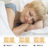 ThreeH Wooden Digital Alarm Clock, Pen Holder, LED Time Display,