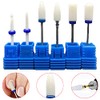 M6 Ceramic Safety Professional Nail Bits Cuticle Polishing Bit Nail
