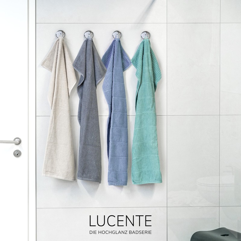 bremermann® LUCENTE bathroom range - 2-Piece Hand Towel Hook Set