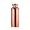 Guzzini Travel Thermal Bottle, Stainless Steel, Gold, 0