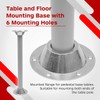 JT-HLM 2 Pack RV Table Base Mount, Aluminum RV Pedestal