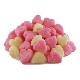 Dulces Gomitas Acidul Fresas Con Crema 1 Kilo Gummies