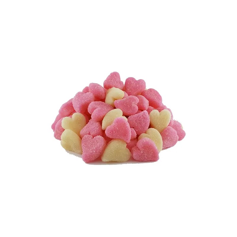 Dulces Gomitas Acidul Fresas Con Crema 1 Kilo Gummies