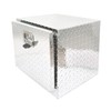 labwork 18 Inch Silver Aluminum Diamond Plate Tool Box Organizer