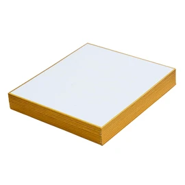 Hiromido Mini Color Paper, 1/4 Size, Yomatsu Anshiki Paper for Fine Calligraphy Paper (L5.4 x W4.8 inches (137 x 122 mm), Pack of 10 Calligraphy, Watercolor, Haki, Signs, Gift Writing, Exhibition Works, Easy to Write, Smooth, Less Smudge, Compatible with Sign Pens, Iyuki Paper
