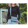 Alice Wheeler Vegan Leather Mini High-bury Crossbody Bag Bee (Slate)