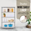 DUALSO Wire Shelf Liner Wire Rack Shelf Mat - Thick