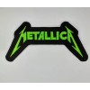 METALLICA Patch Neon Green Embroidered Iron/Sew on Thrash Metal Slayer