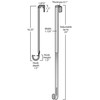 Haute Decor Adapt Adjustable Length Wreath Hanger - 2PACK -