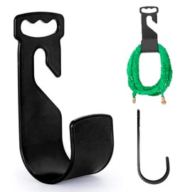Hose Holder Garden Wall Portable Hose Holder Collection Wall Hose Collector Garden Hose Accessories Hose Hanger Black Strong Plastic Wall Hose Hanger