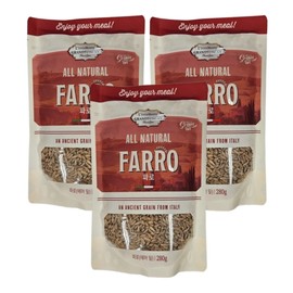 2025 Grain-on Farro Emmer Mill Ancient Grain Superfood Faro Rice Jihye Lee Gray-on 280g, 3 pieces / 2025년산 그레인온 파로 엠머밀 고대곡물 슈퍼푸드 파로쌀 이지혜 그레이온 280g, 3개