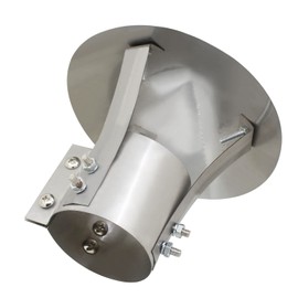 Vertical Chimney Cap Wood Pellet Stove Vent roof rain Cap Chimney Flue Cone top rain Cap for Pellet Grill Smoker Pipe