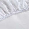 Sleepgram Cotton Cover Breathable Sweat Proof Polyester Lined Mattress Protector