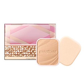 MAQUILLAGE Dramatic Powdery UV Foundation & Compact Case, Limited Set of 4, Unscented, Ochre 20 (Set Item), Compact Case ND, 0.3 oz (9.3 g)
