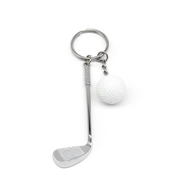 Golf Gifts Keychain for Men Women, Golf Club Keychains Backpack Decorations, Christmas Birthday Gifts for Father Grandfather, Sports Golf Lovers Gifts for Women Men