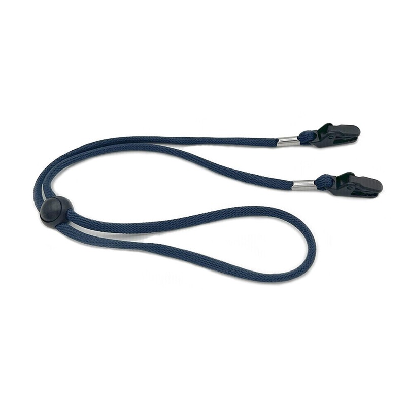 Windproof Hat Lanyard with Adjustable Chin Cord Clips - Travel