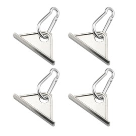 YHXiXi 4pcs Sliding Hooks for 6mm T-Slot Aluminum Extrusions Silver, Industry Standard