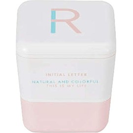 Masakazu 47-27214-5 Lunch Box, Made in Japan, INITIAL Square Nest Lunch Box, 3.9 x 3.9 x 4.3 inches (10 x 10 x 11 cm), R