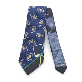 Florene Necktie, JoJo's Bizarre Adventure Part 3 Necktie, DIO JJN000005-013, Navy 7, Standard, navy 7