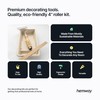 Hemway Premium Decorating Tools Bamboo Paint Roller Kit Set |