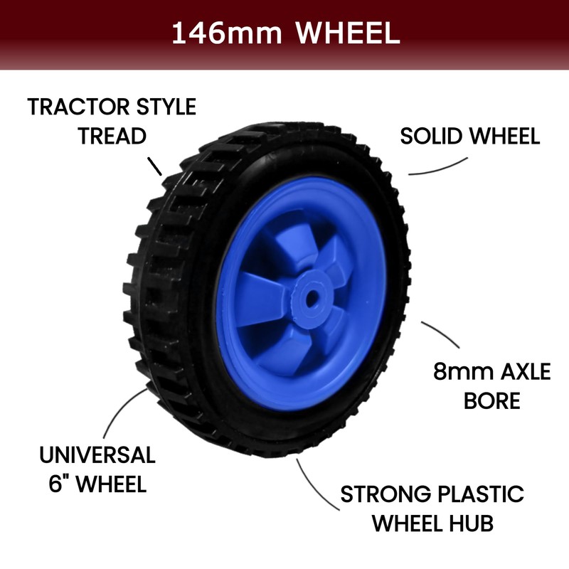6 inch 146mm Wheel for Trolley Cart Fishing Trolley or