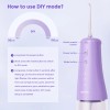 SEJOY Water Flosser 4 Modes Rechargeable Oral Irrigator Ultra Dental