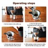 YiiMO Pour Over Coffee Dripper Filter, 1-4 Cups Double Mesh