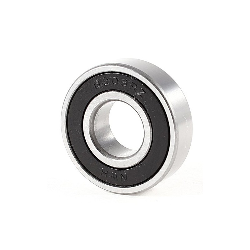 sourcingmap Replacement 6203RZ Roller-Skating Deep Groove Ball Bearing 40x17x12mm