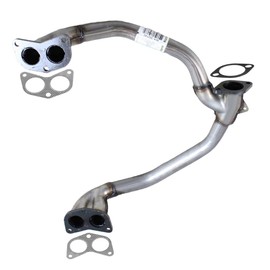 Exhaust Front Y-Pipe Compatible for 1998-2005 Subaru Impreza 2.5L | 1996-2005 Legacy 2.5L | 1998-2005 Forester 2.5L | 2000-2005 Outback 2.5L | Northeastern Exhaust | Includes Gaskets