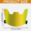 Fenduoer Football Visor,Eye-Shield Visor for Helmet, Clear Visor Fit, Scratch