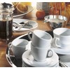 Pronto Egg Cup with Base [Set of 6] Colour: White