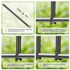 12 Pack 1-3/8'' Chain Link Fence Extension, 30'' Fence Extension