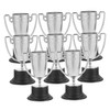 Totority Realistic Mini Awards Trophies Silver Trophy Cups Boys and