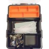 Compartment Small Parts Organizer, Waterproof Portable Organizer Box with Removable