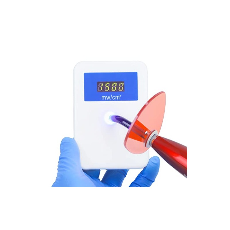 Medidor de luz LED dental, probador de curado de potencia