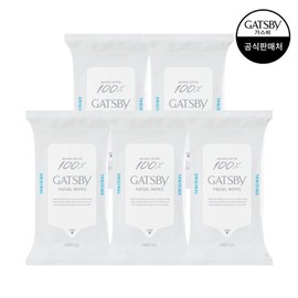 Gasbi 갸스비 훼이셜 페이퍼 쿨 타입 15매 5개 Gatsby Facial Paper Cool Type 15 Sheets 5 Pack