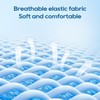 2-Pack Airplane Foot Hammock, Portable Leg Rest with Removable Cushion,