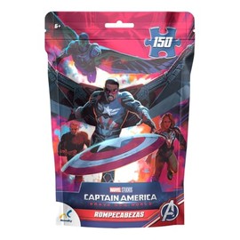Novelty Corp Rompecabezas Capitan America 150 Piezas