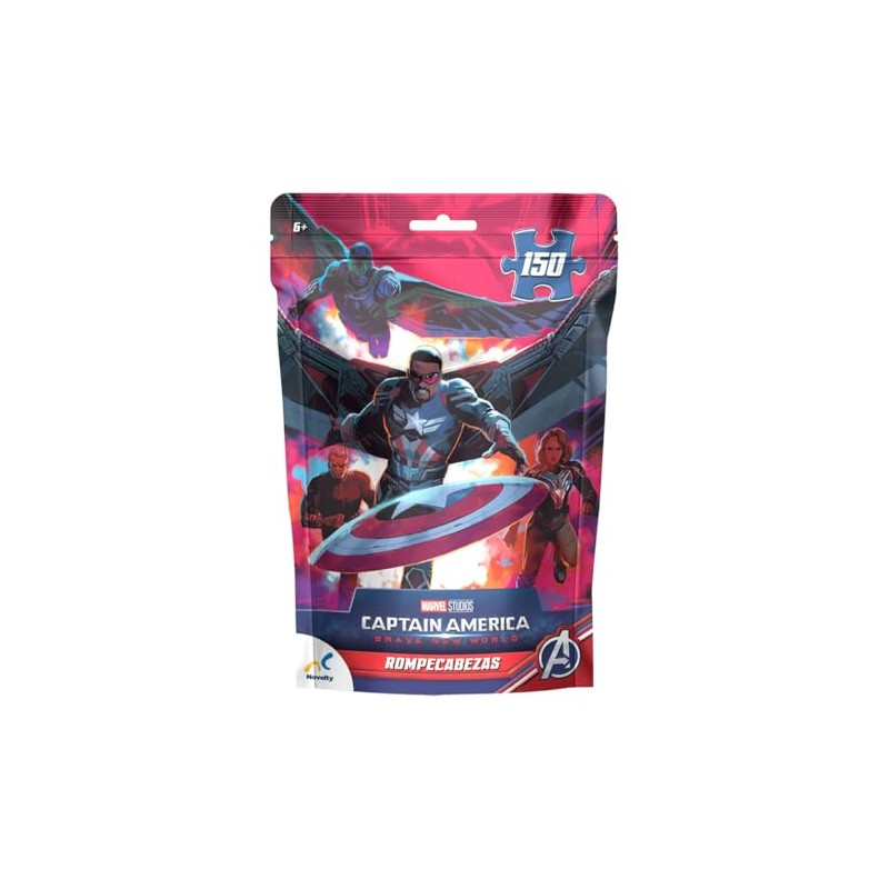 Novelty Corp Rompecabezas Capitan America 150 Piezas