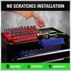 Magnetic Socket Organizer Set, 6PCS Magnetic Socket Holder, 1/4", 3/8",