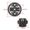DGRYJHL Bike Computer Mount for Cateye, 4 Pack Replacement Insert