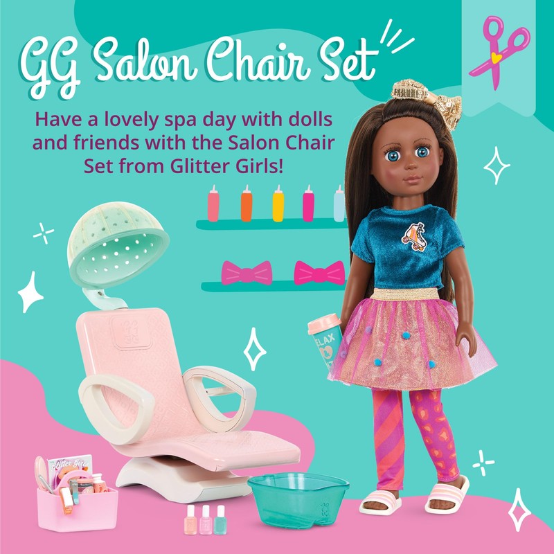 Glitter Girls Hair Salon Chair Set