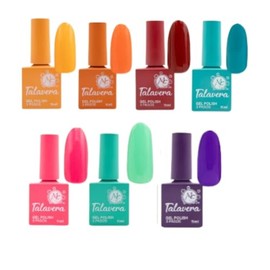 Gel Semipermanente, Mc Nails, Uñas, Talavera, Gama de 7 Colores (Fruits)                                                                              