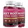 WEEVIT Beet Root Gummies, Nitric Oxide Supplement for Men