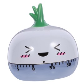 Gatuida Kitchen Mechanical Timer Cute Onion-Shaped Countdown Timer for Baking and Cooking Design for Management and Activities
