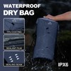 PELLIOT Dry Bags Waterproof 20L Roll Top Lightweight Adjustable Backpack
