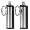NAKUPENDA 5Pcs Permanent Match Flint Keychain Match Fire Starter Waterproof