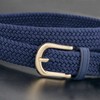 maikun Belt, Women's, Mesh Belt, Braided Belt, Elastic Belt, Suit,