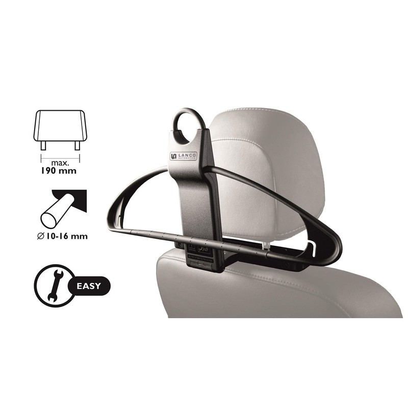 LANCO Automotive Premium Car Hanger for Headrest, Headrest Hanger, Car